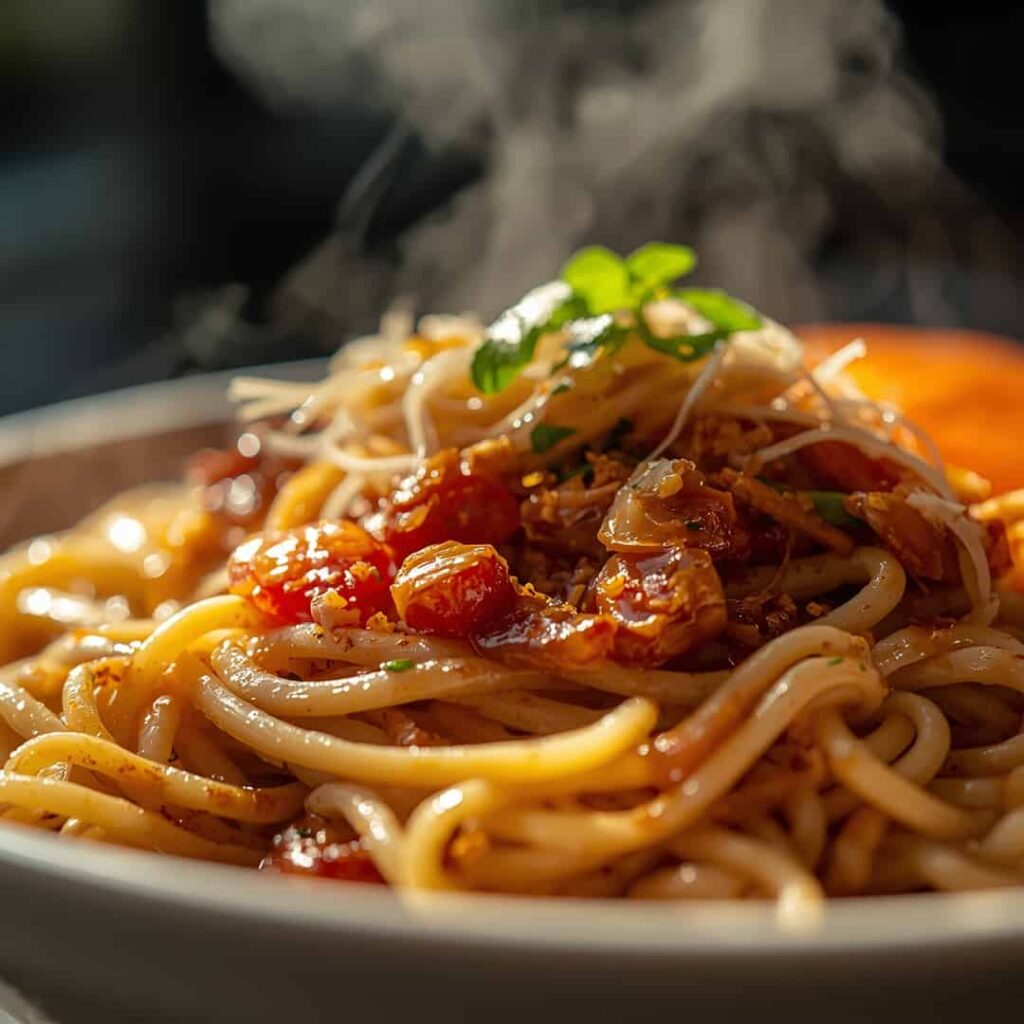 Street Style Thai Drunken Noodles