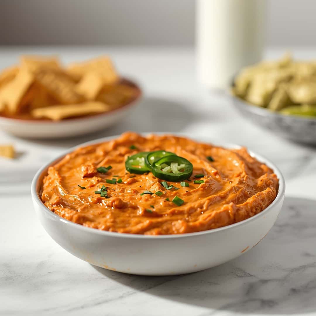 Superbowl Buffalo Chicken Dip