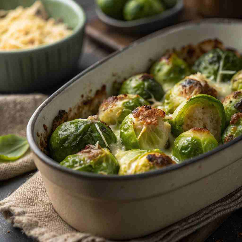 Tasty Boursin Brussels Sprouts Recipe