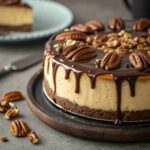 Turtle Cheesecake - Caramel Pecan Chocolate Recipe