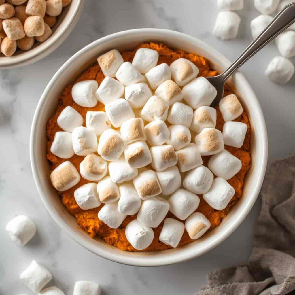 Ultimate Sweet Potato Casserole With Marshmallows