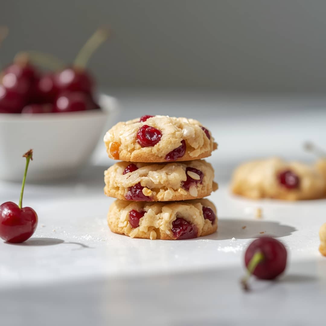Almond Cherry Cookies