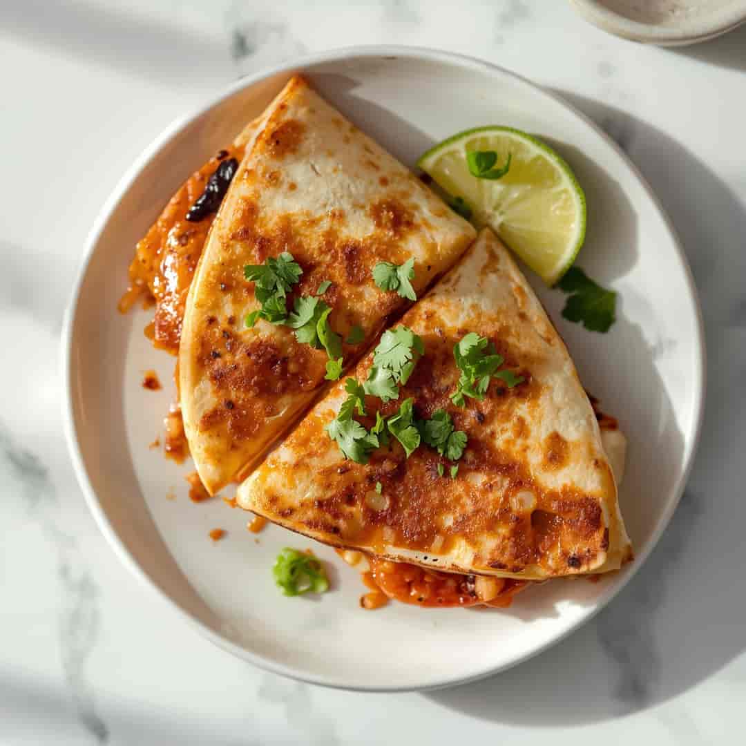 BBQ Chicken Quesadilla 2 BBQ Chicken Quesadilla