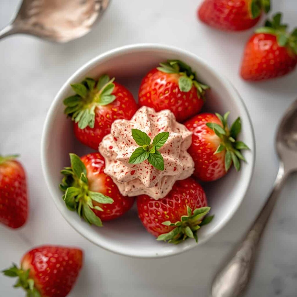 BEST Deviled Strawberries