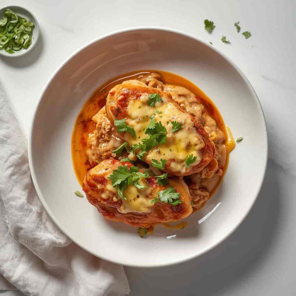 Baked Queso Chicken