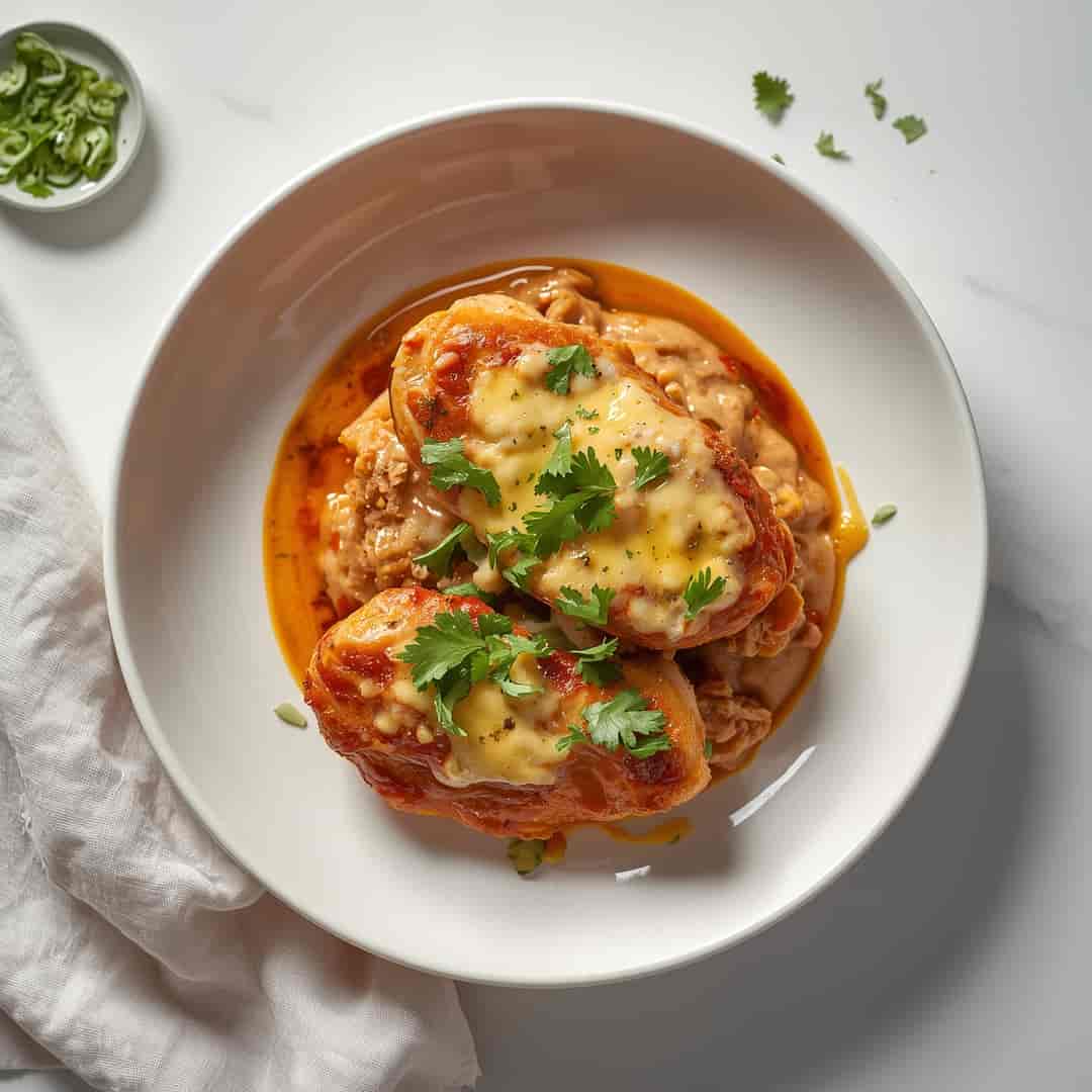 Baked Queso Chicken