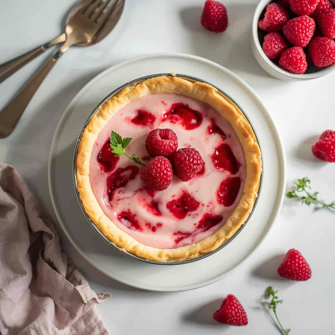 Baked Raspberry Cheesecake Recipe