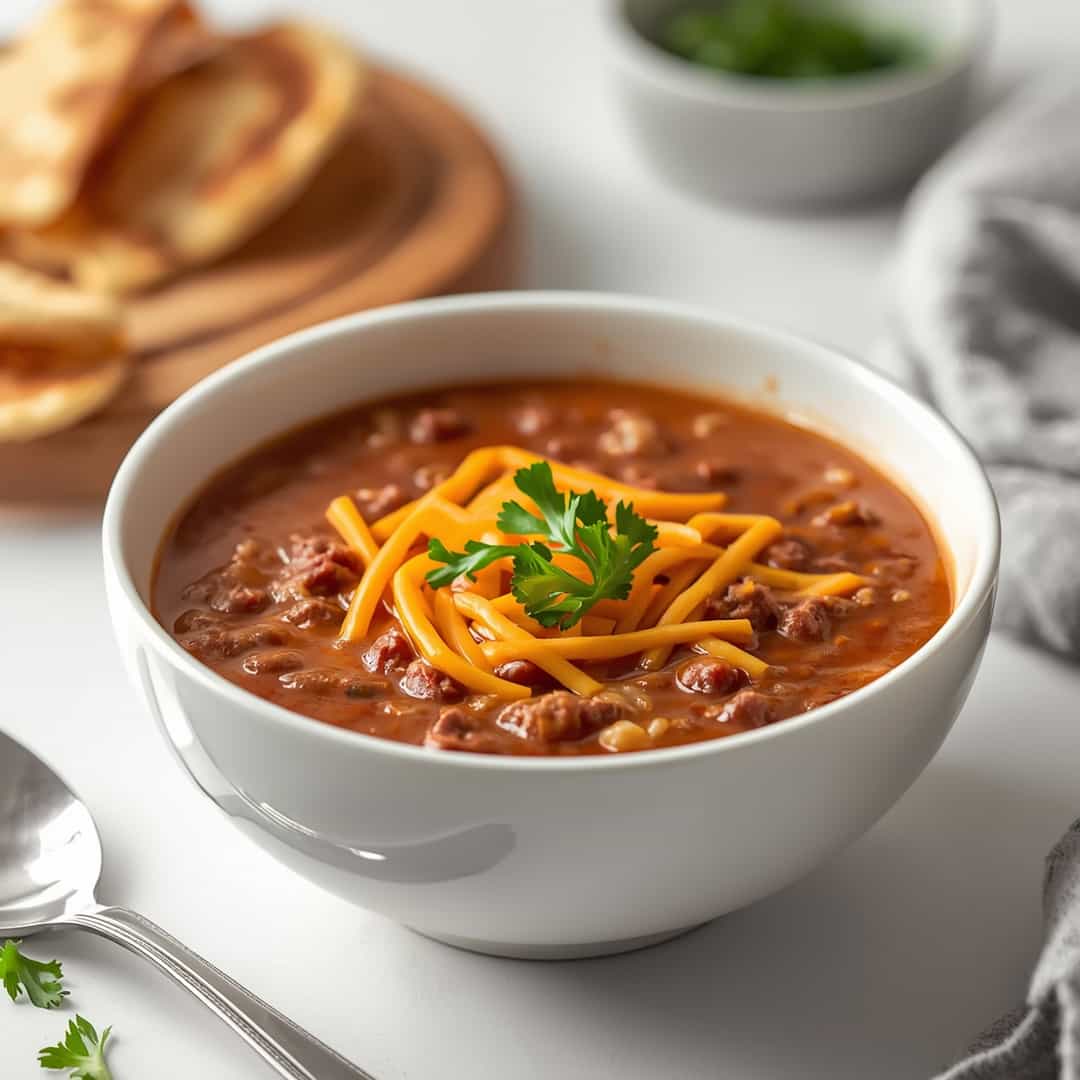Best Crockpot Cheeseburger Soup