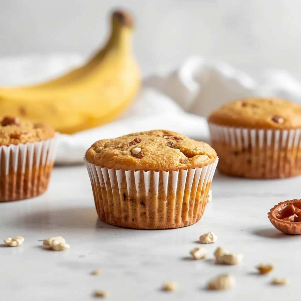 Best Greek Yogurt Banana Muffins