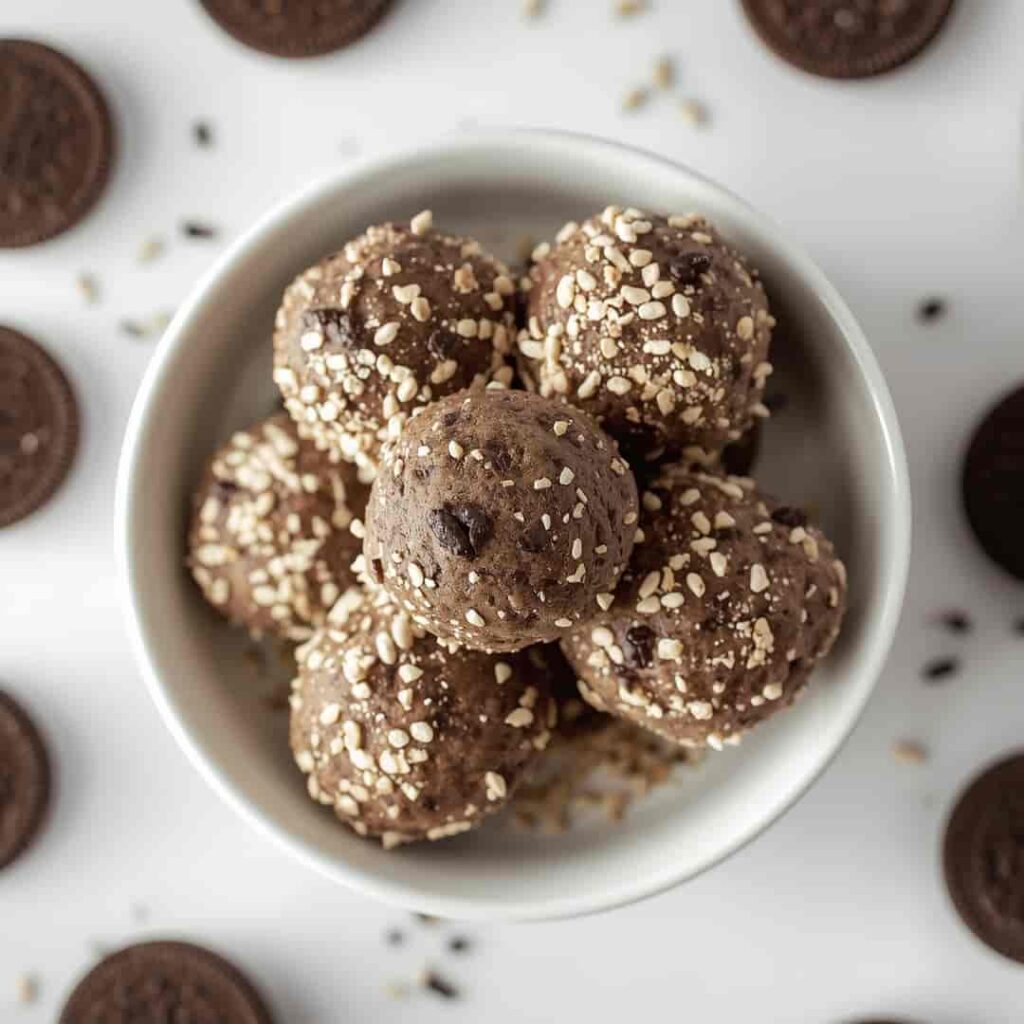 Best Oreo Protein Balls