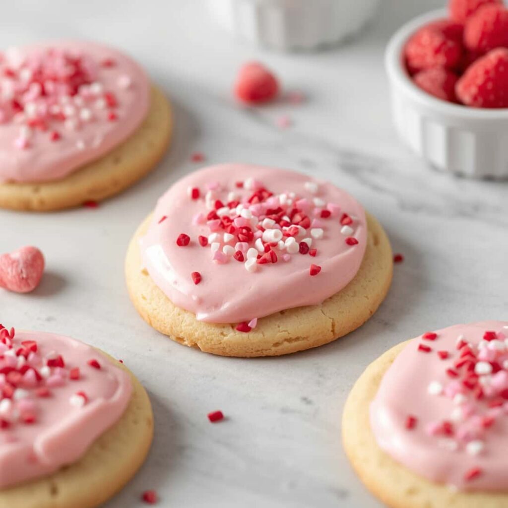 Best Valentine's Day Frosted Sugar Cookies