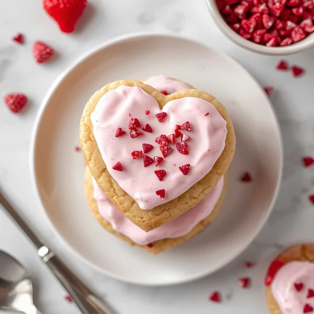 Best Valentine's Day Frosted Sugar Cookies