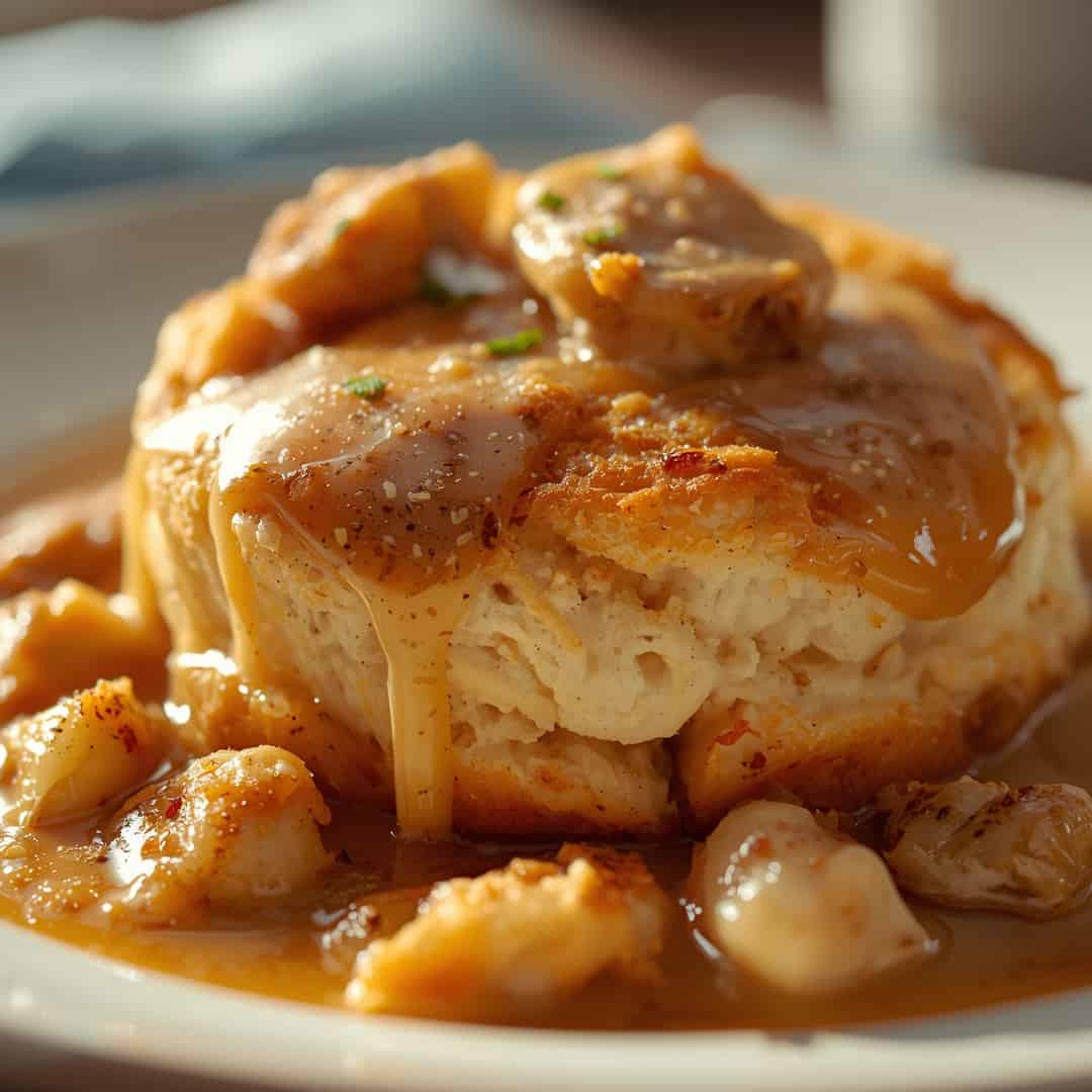 Biscuits and Gravy Casserole