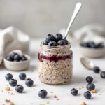 Blueberry Protein Overnight Oats