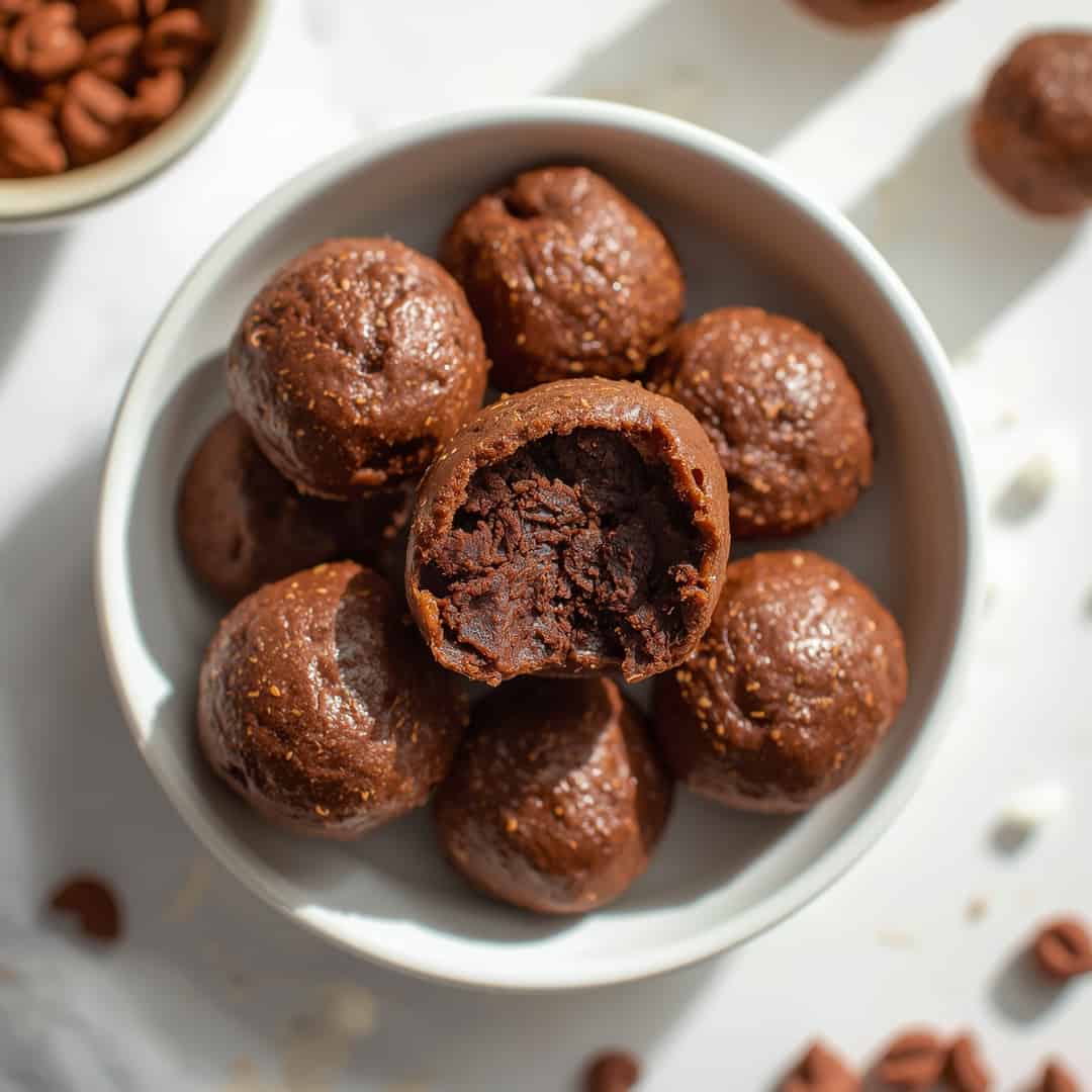Brownie Batter Protein Balls