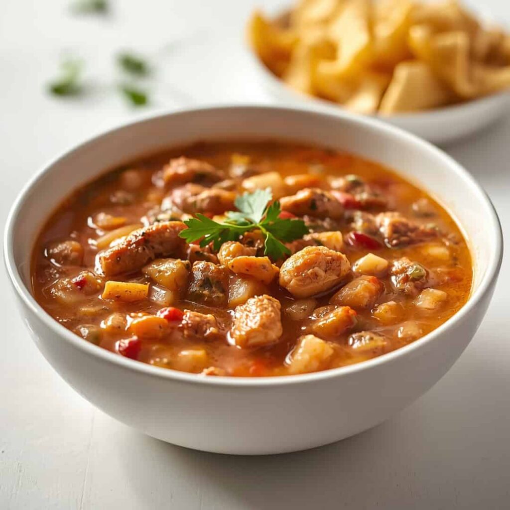 Cajun White Chicken Chili