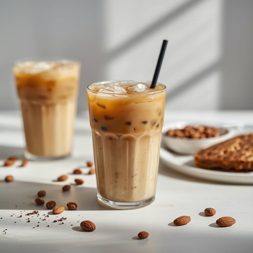 Caramel Almond Milk Iced Coffee