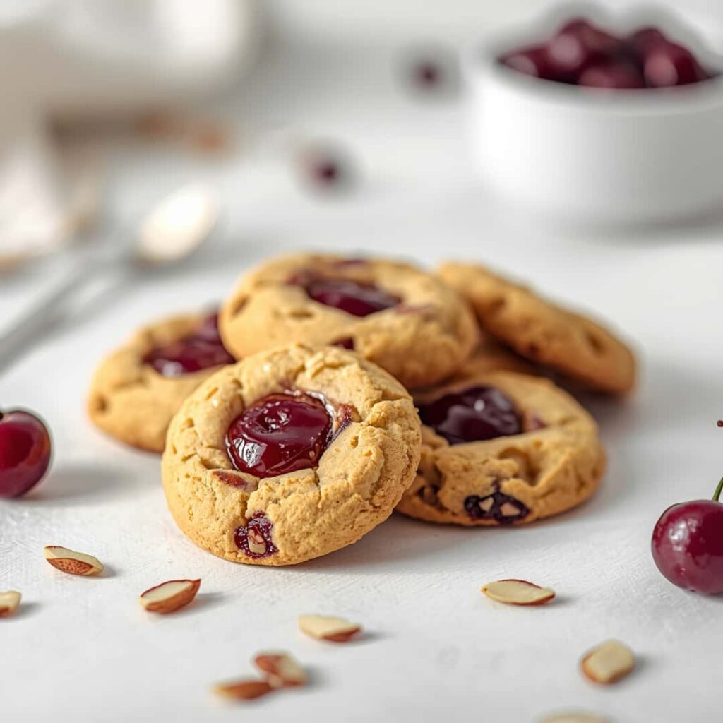Cherry Almond Cookies