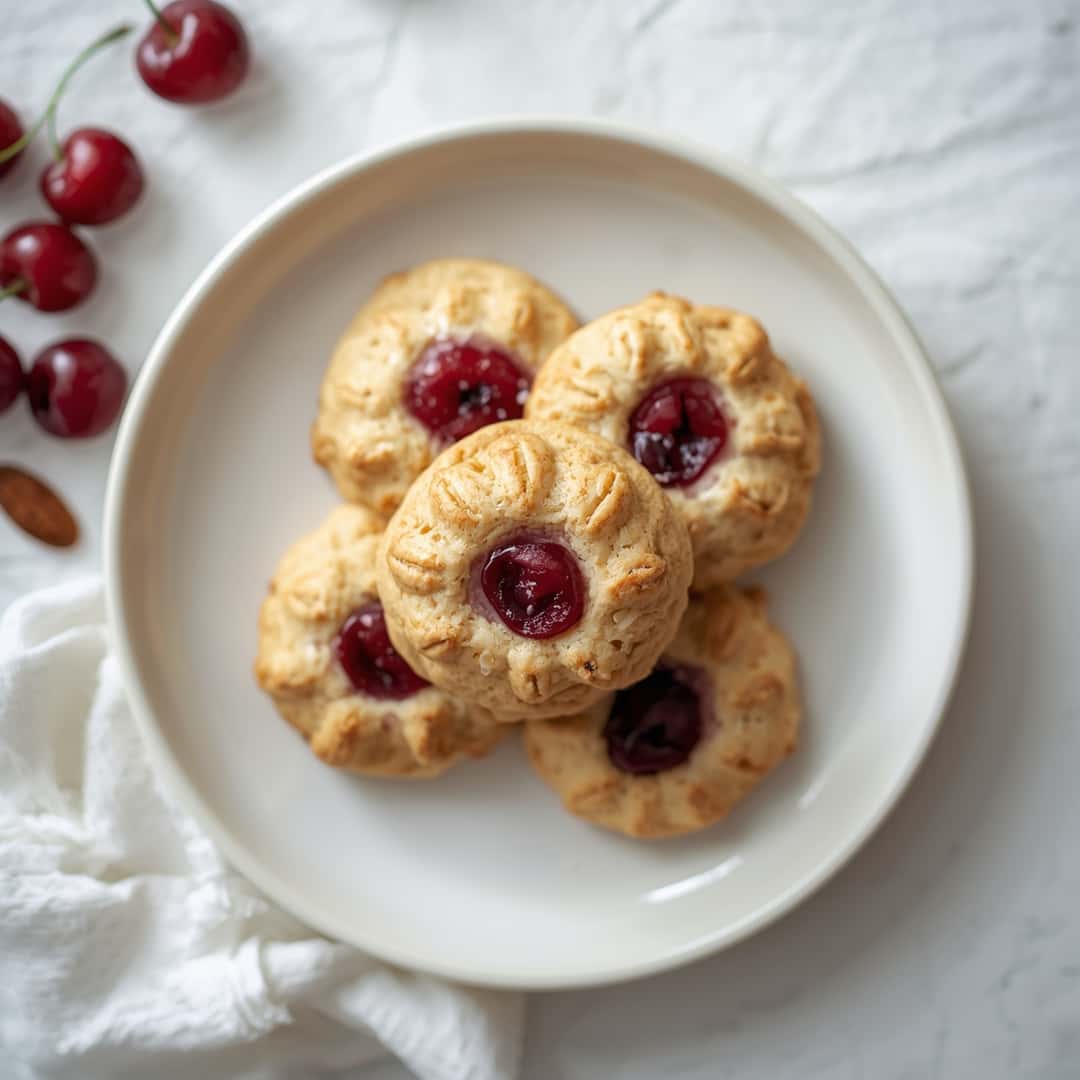 Cherry Almond Cookies