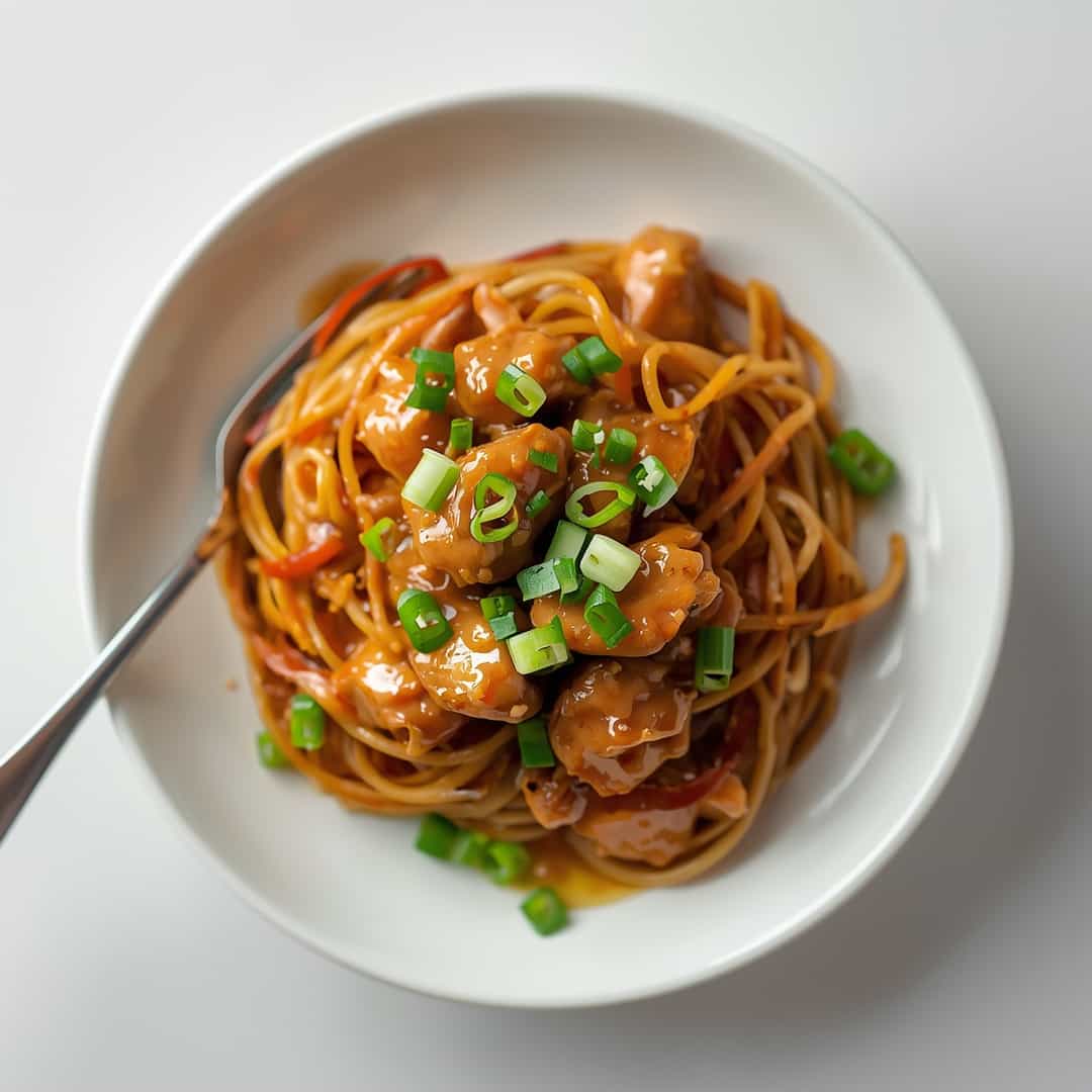 Chicken Chow Mein Homemade Sauce