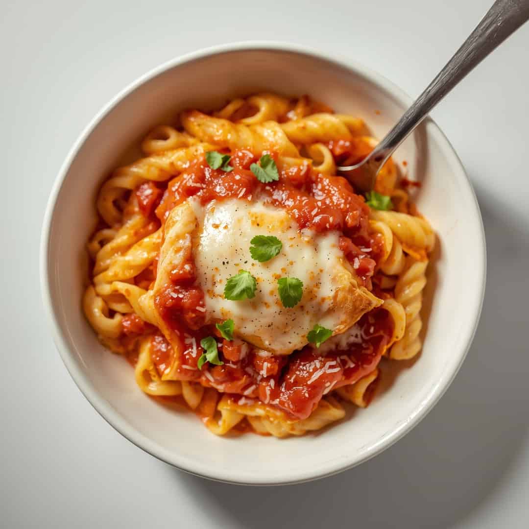 Chicken Parmesan Casserole Pasta