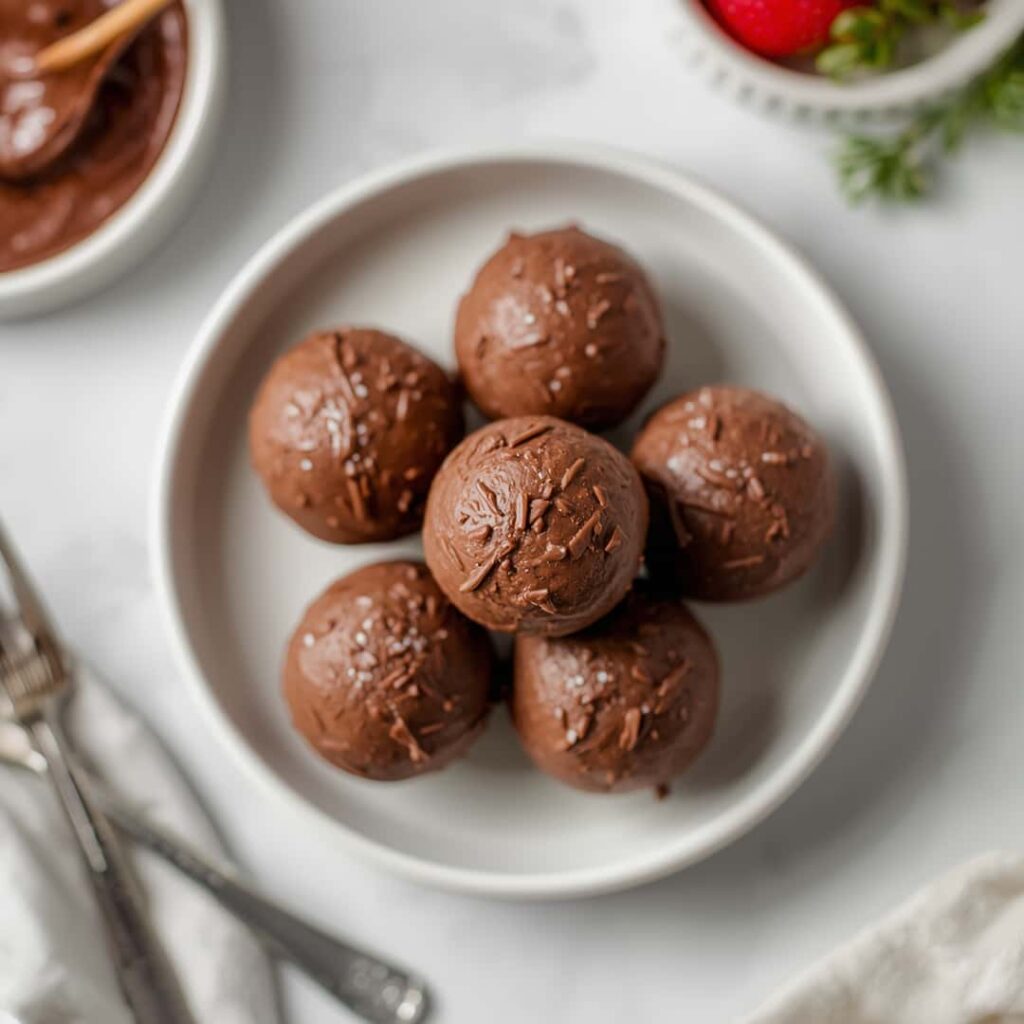 Chocolate Buttercream Truffles