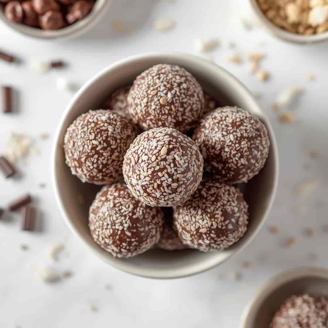Chocolate Coconut Energy Balls