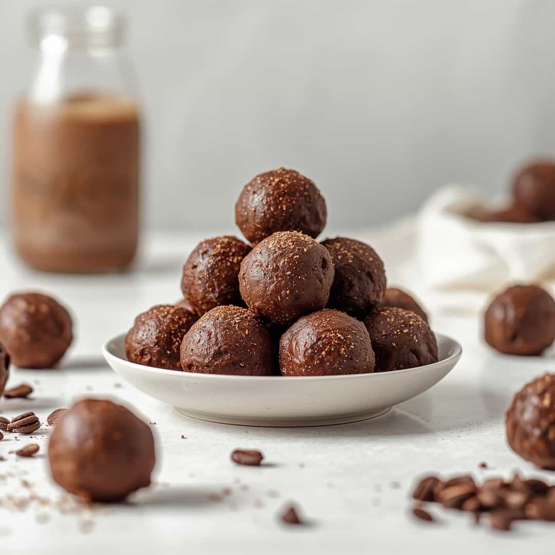 Chocolate Coffee Protein Balls