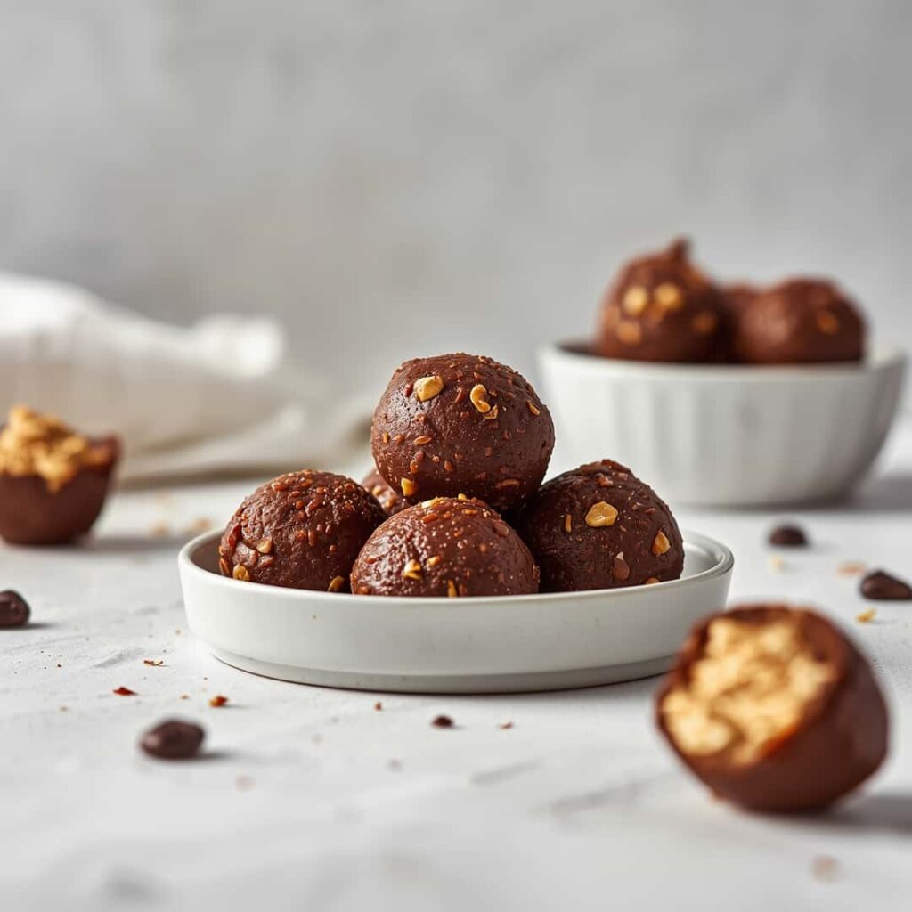 Chocolate Date Protein Balls
