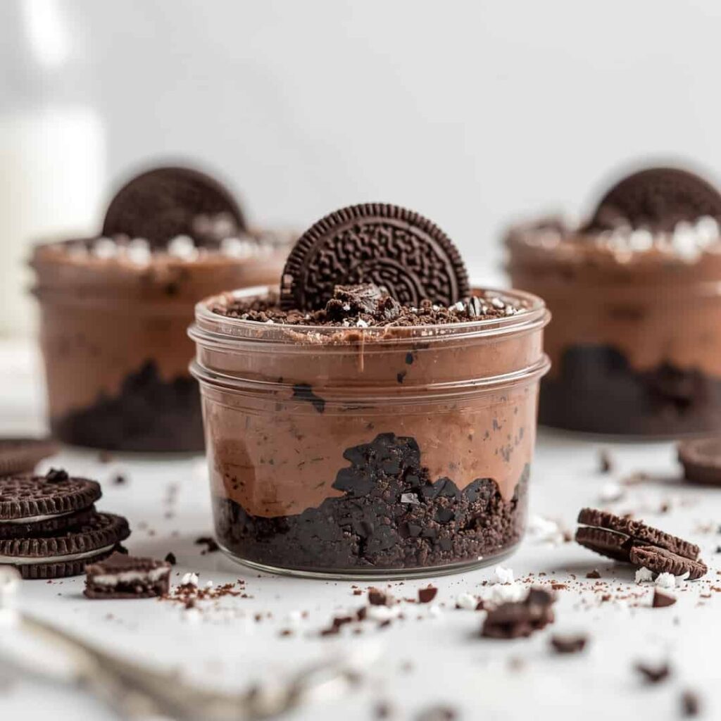 Chocolate Oreo Brownie Trifle