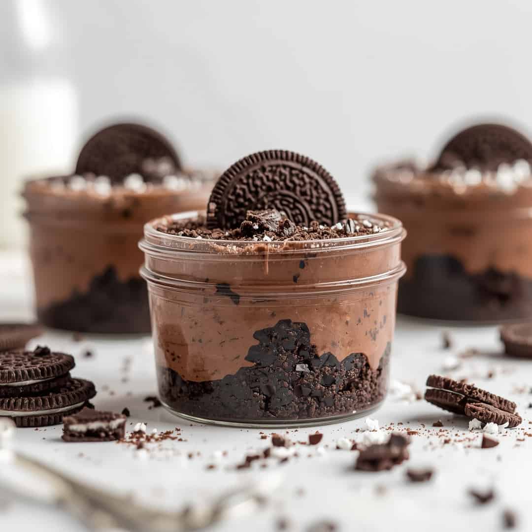 Chocolate Oreo Brownie Trifle