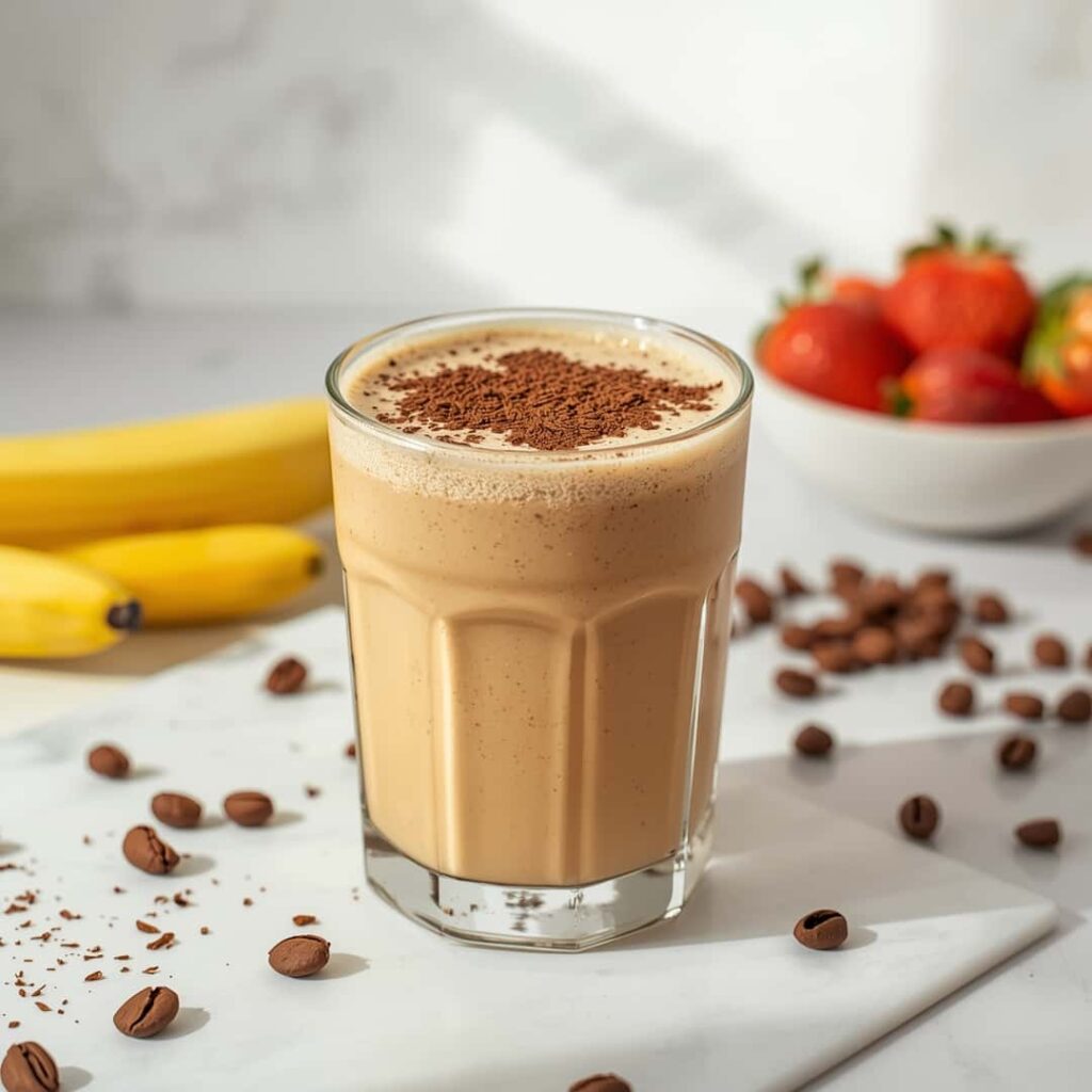 Coffee Breakfast Smoothie Perfect Morning Fuel