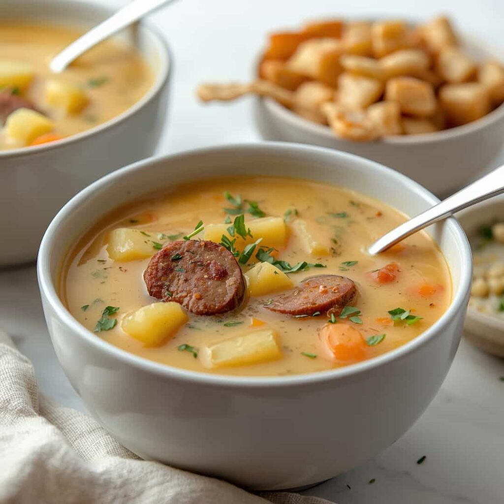 Cozy Sausage Potato Soup