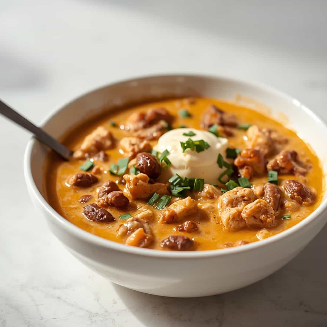 Cream Cheese Chicken Chili