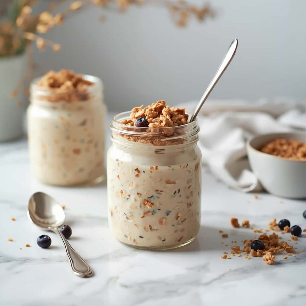 Creamy Brown Sugar Overnight Oats