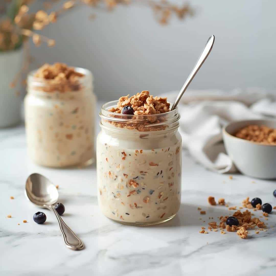 Creamy Brown Sugar Overnight Oats