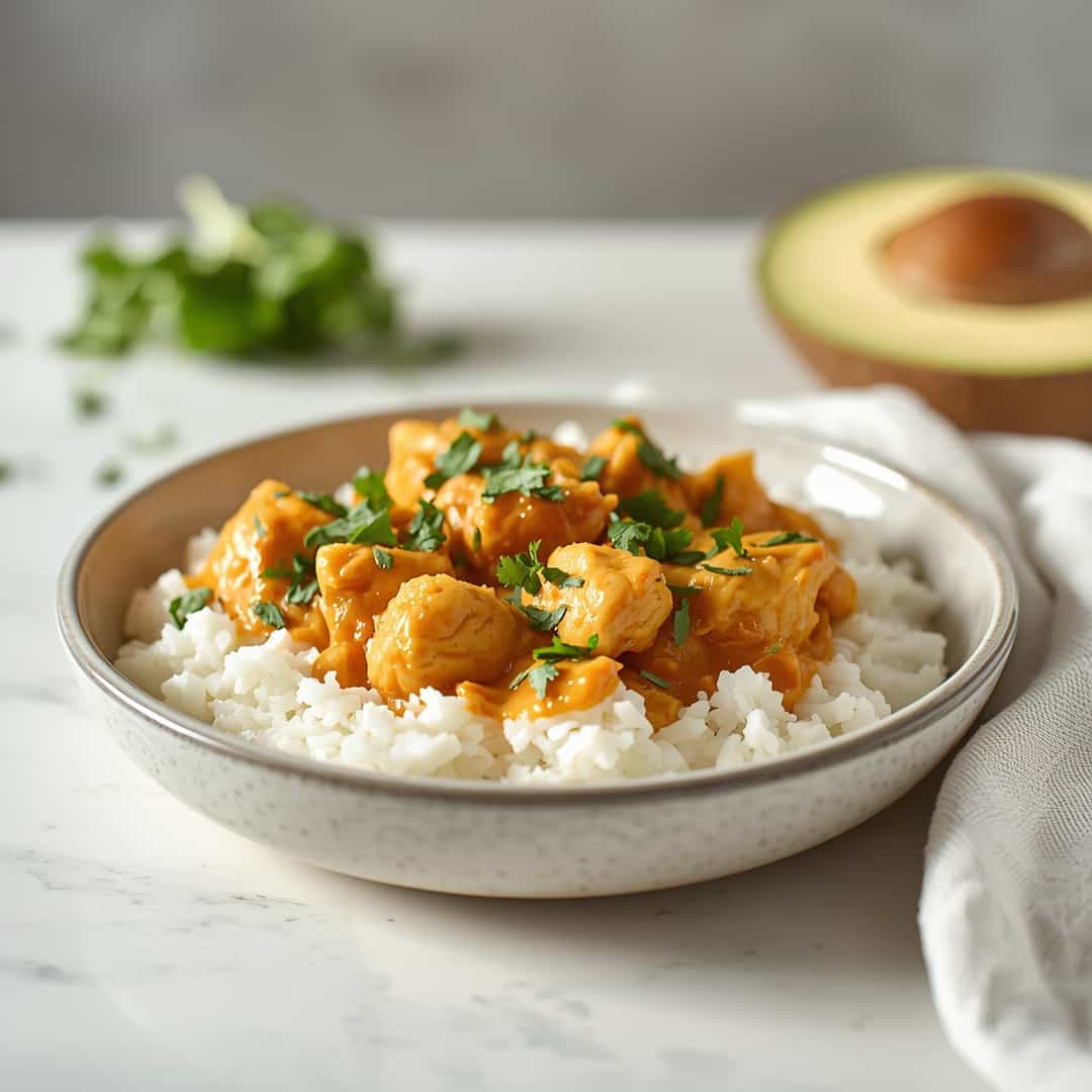 Crockpot Coconut Curry Chicken