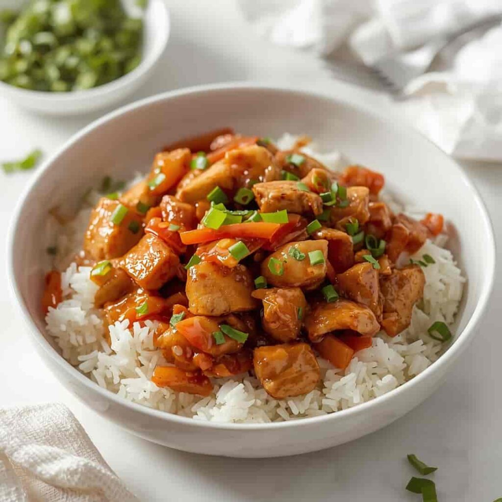 Crockpot Kung Pao Chicken