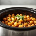 Crockpot Tex Mex Tater Tot Casserole