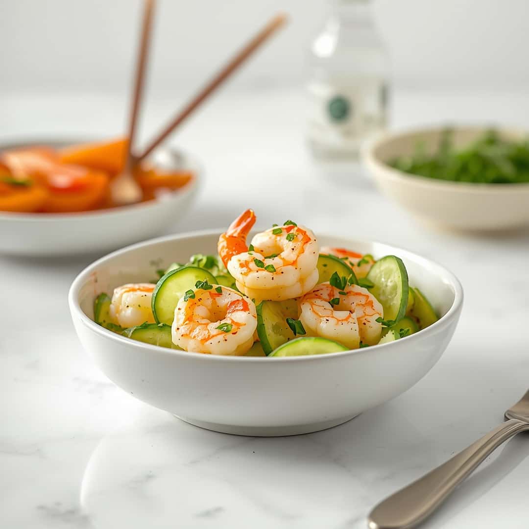 Cucumber Shrimp Salad 2 Cucumber Shrimp Salad