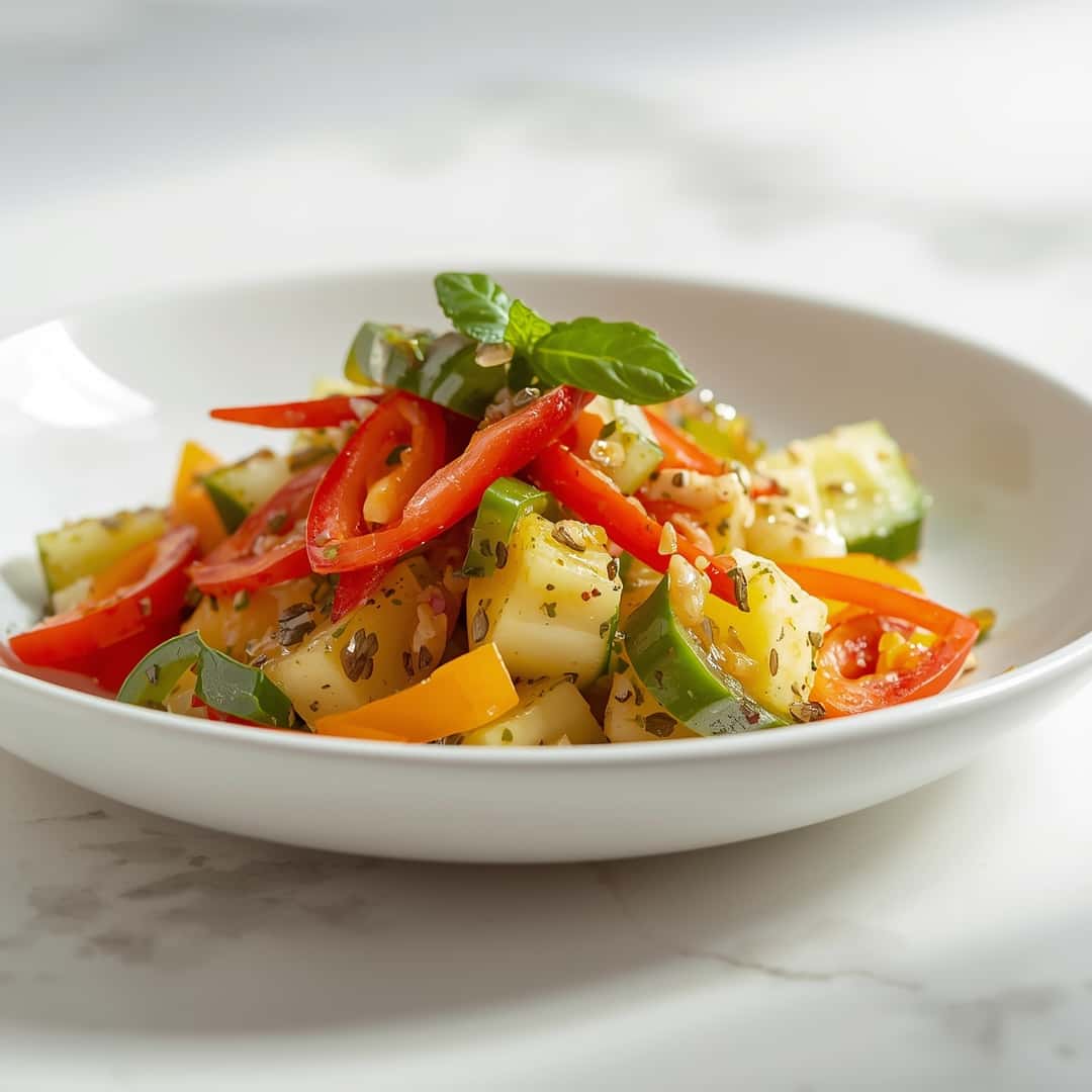 Cucumber Sweet Pepper Salad