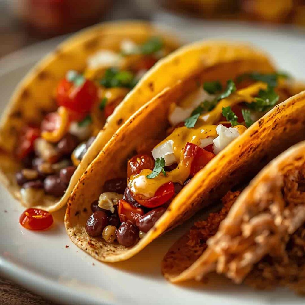 Daniel Fast Vegan Black Bean Tacos