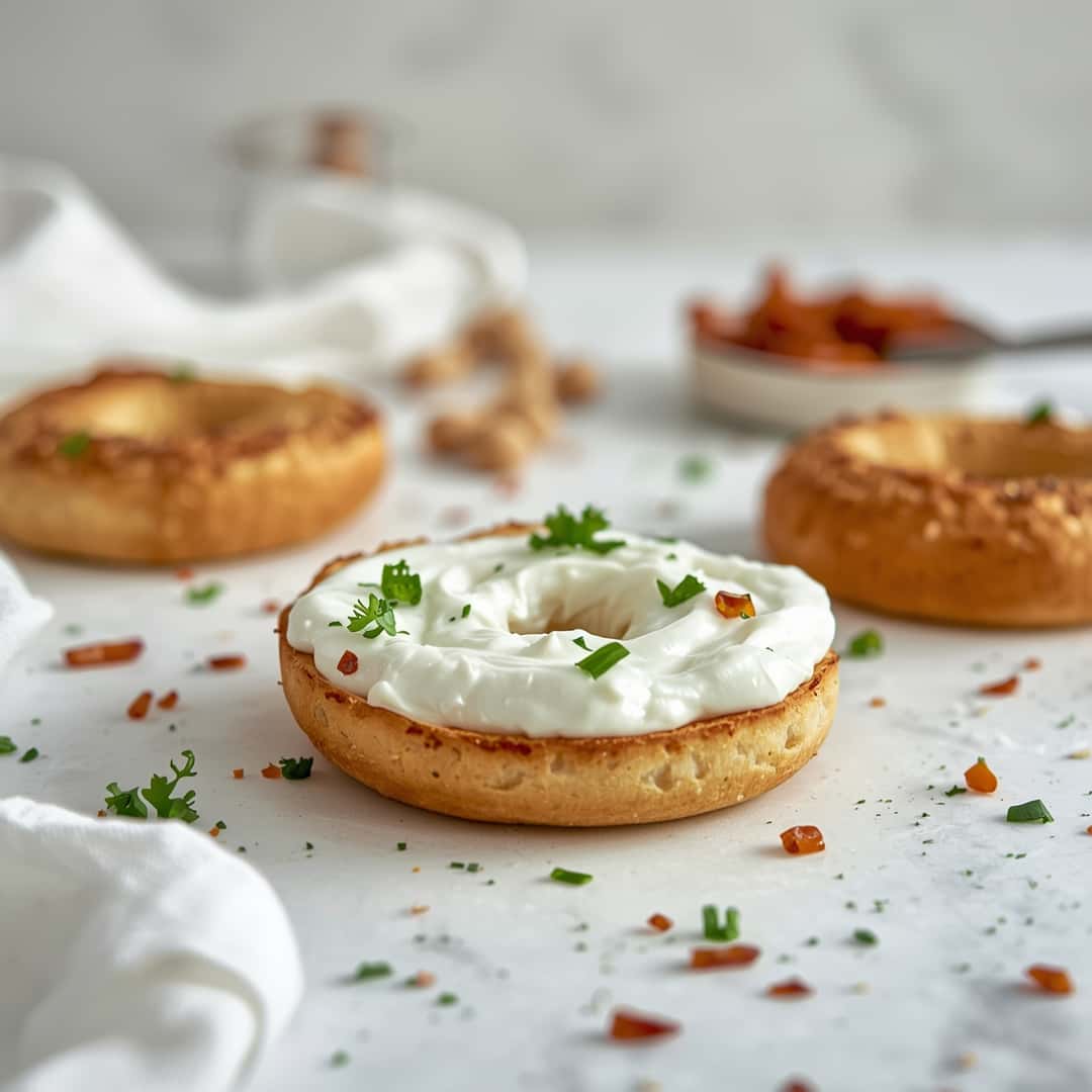 Easy 3 Ingredient Greek Yogurt Bagels