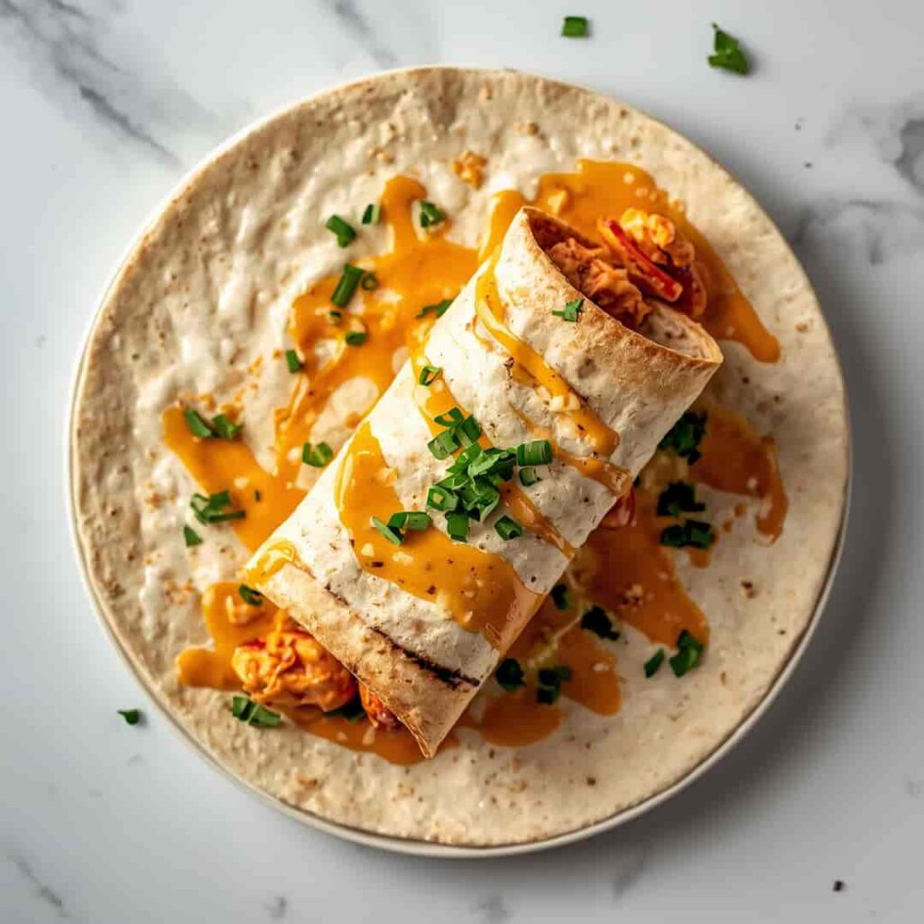 Easy Chipotle Ranch Grilled Chicken Burrito