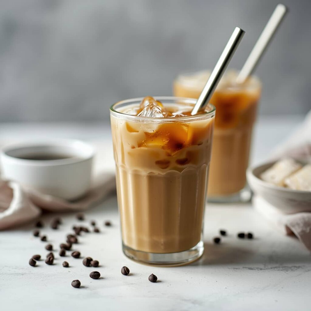 Easy Condensed Milk Iced Coffee