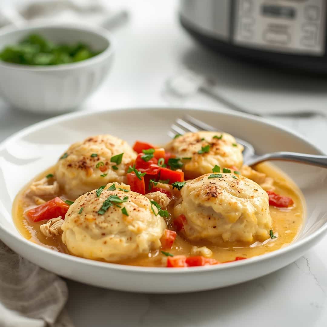 Easy Crockpot Chicken and Dumplings 2 Easy Crockpot Chicken and Dumplings