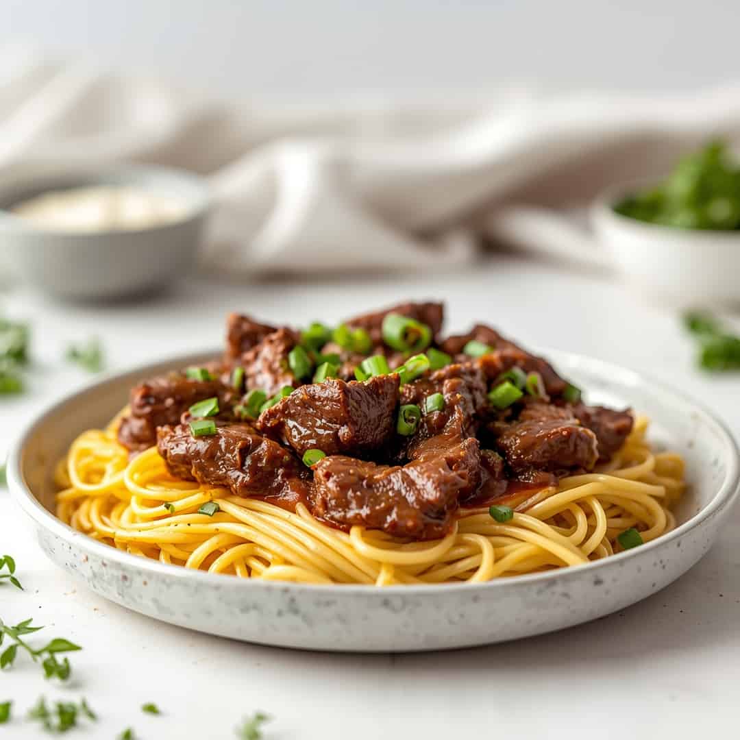 Easy Crockpot Steak Bites