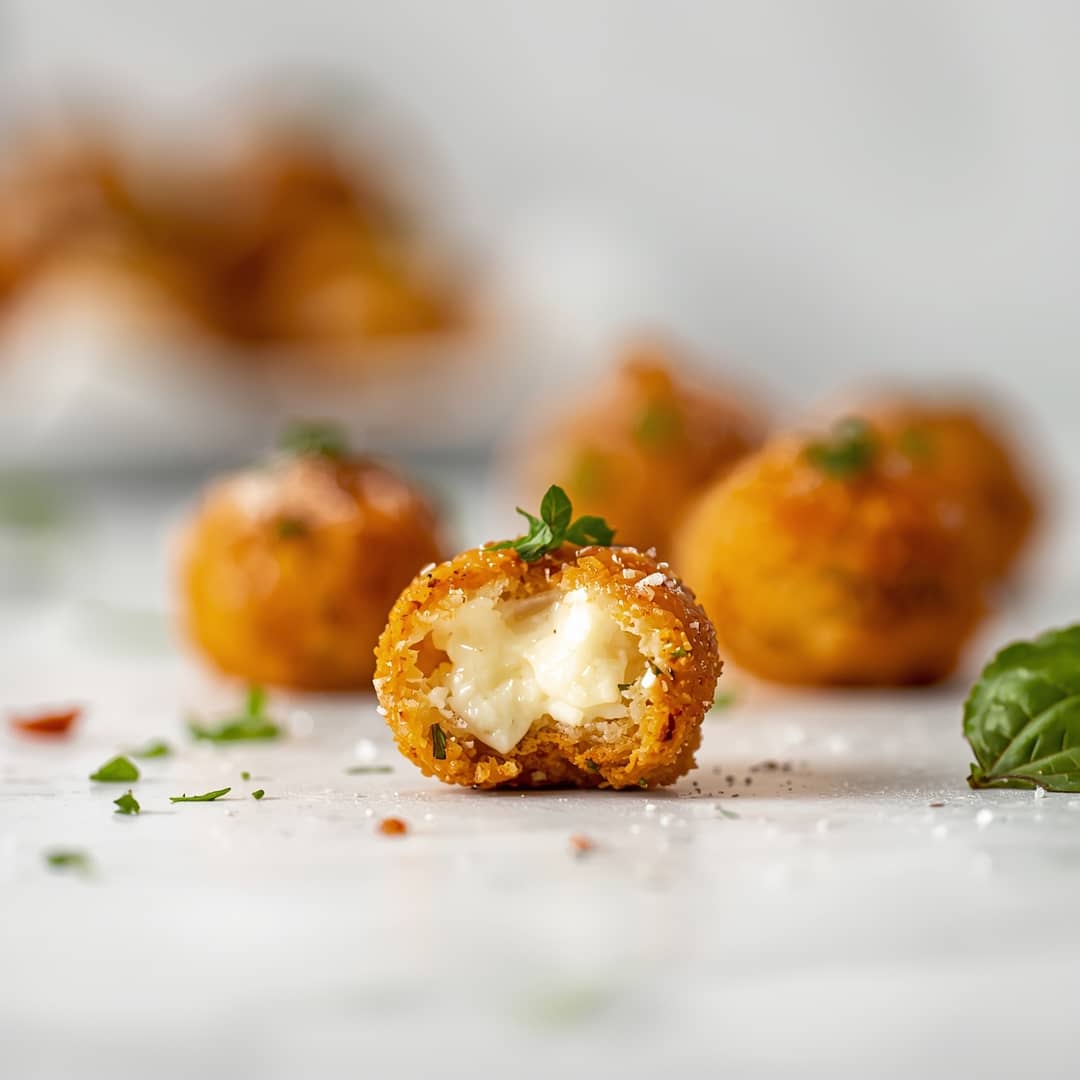 Easy Mozzarella Poppers Recipe 2 Easy Mozzarella Poppers Recipe