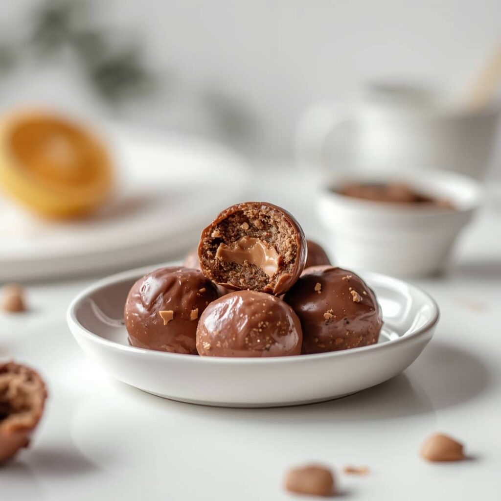 Easy Nutella Protein Balls