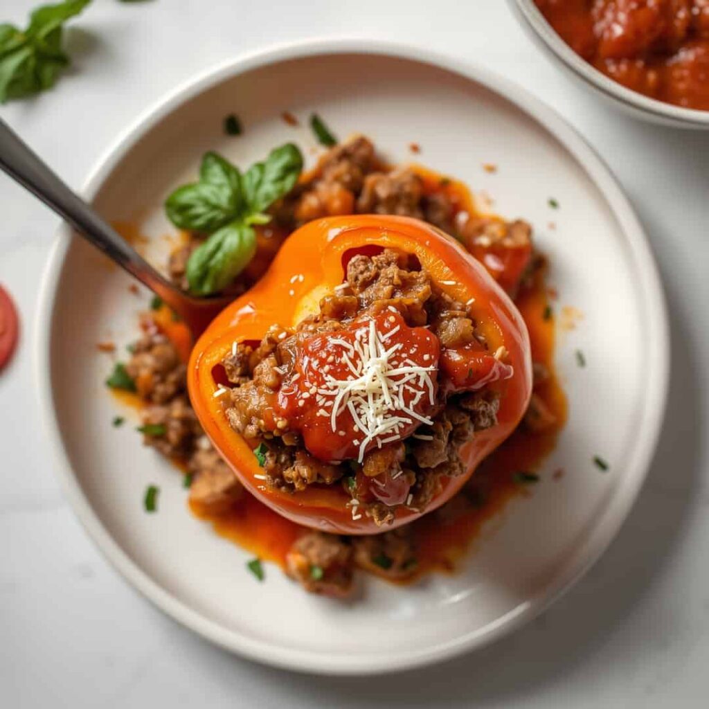 Easy Stuffed Bell Peppers Ground Beef